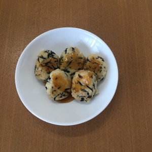 はんぺんとひじき入り鶏つくね